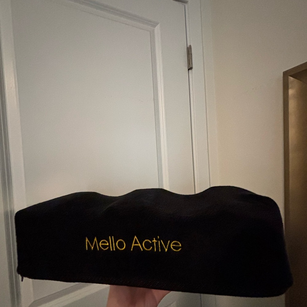 Mello Active Black and Gold BBL Pillow